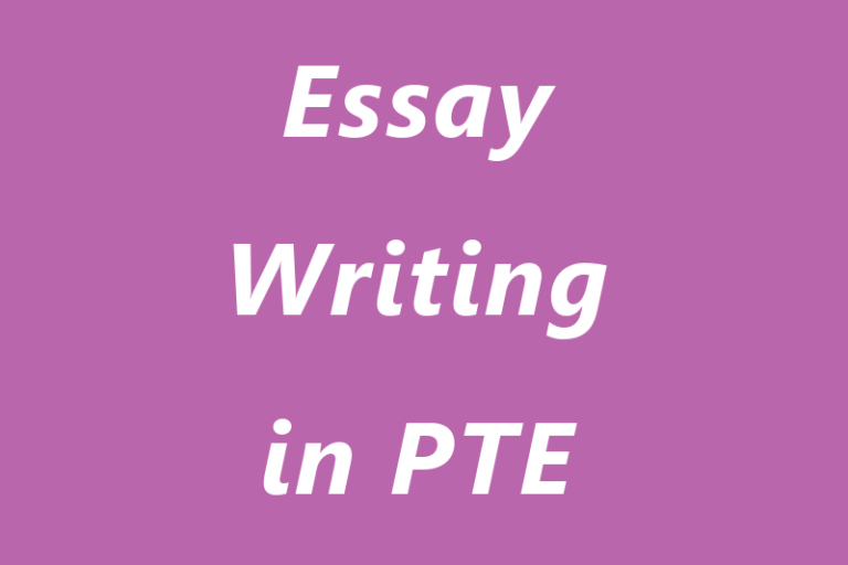 Pte tutorial essay write image