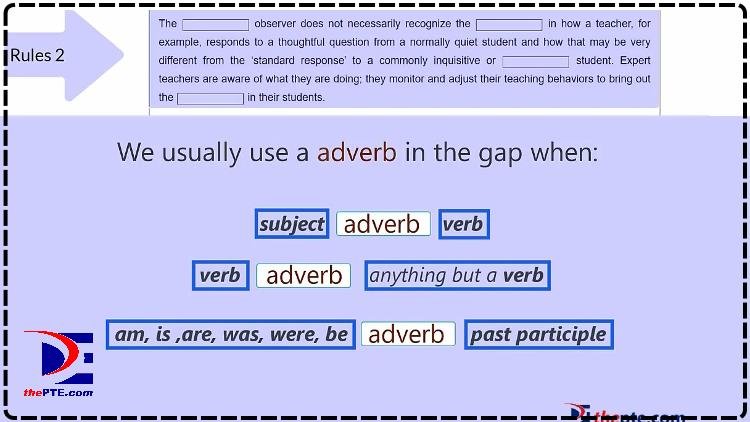 Pte Reading Fill In The Blanks Without Cheating Thepte