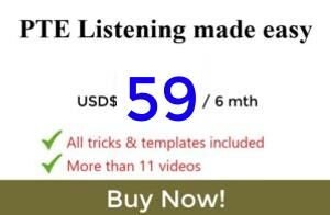 PTE Listening made easy